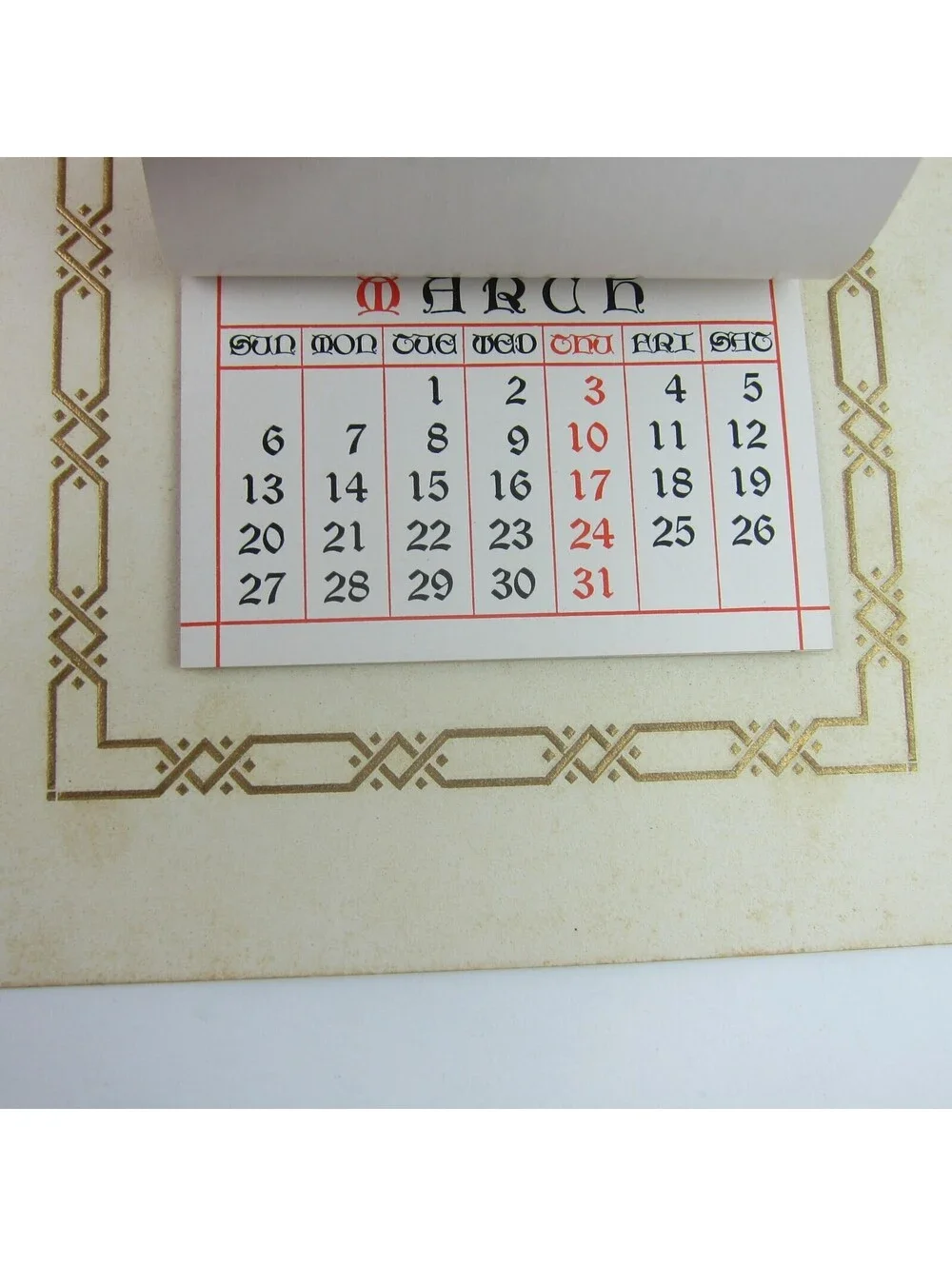Youth’s Companion 1910 Calendar Perry Mason Co. Venice Boats Moran Art Antique